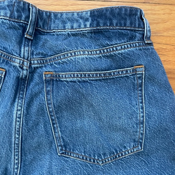 Abercrombie & Fitch Blue Wide Leg Jeans - Picture 6 of 6